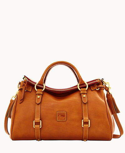 Brown Florentine Satchel